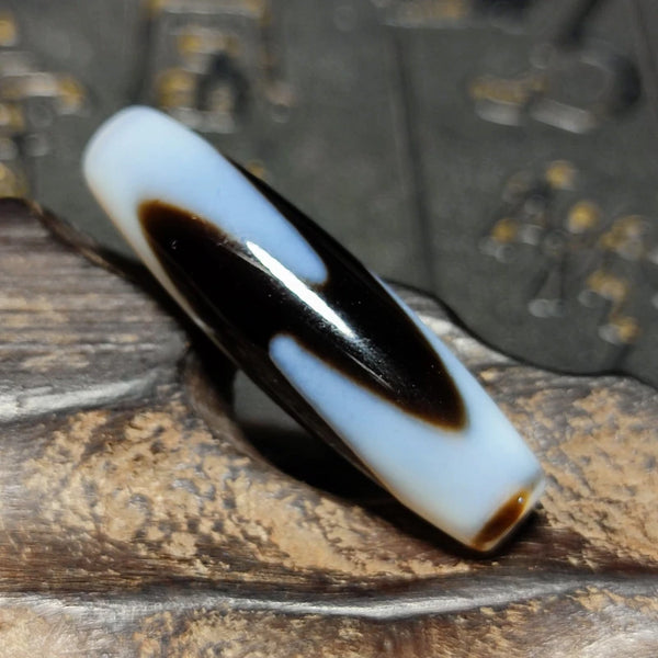 Tibetan Agate Eyes Dzi Beads-ToShay.org
