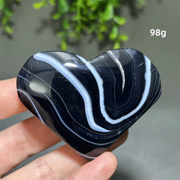 Black Agate Heart-ToShay.org