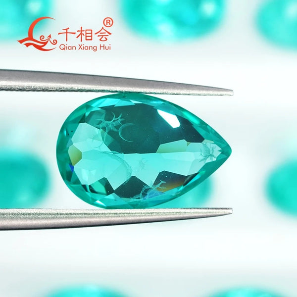 Blue Crystal Teardrops-ToShay.org