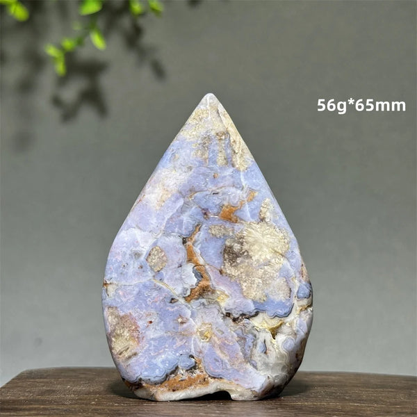 Blue Cherry Agate Torch-ToShay.org