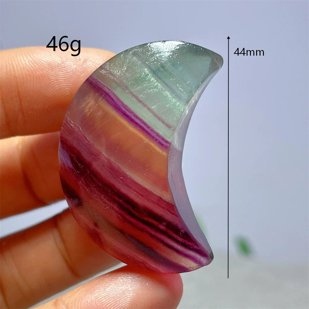 Mixed Fluorite Moon-ToShay.org
