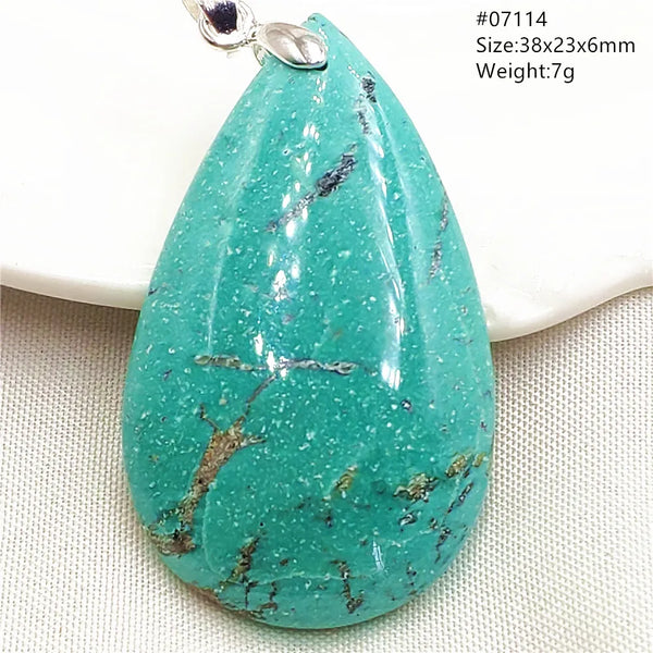 Green Turquoise Pendant-ToShay.org