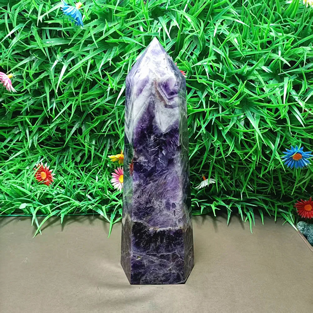 Purple Dream Amethyst Wand-ToShay.org
