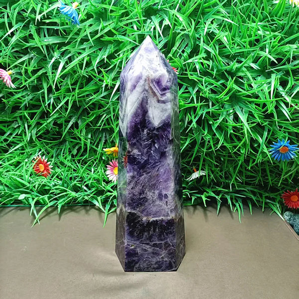 Purple Dream Amethyst Wand-ToShay.org