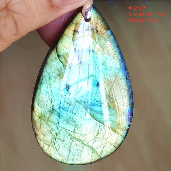 Blue Light Labradorite Pendant-ToShay.org