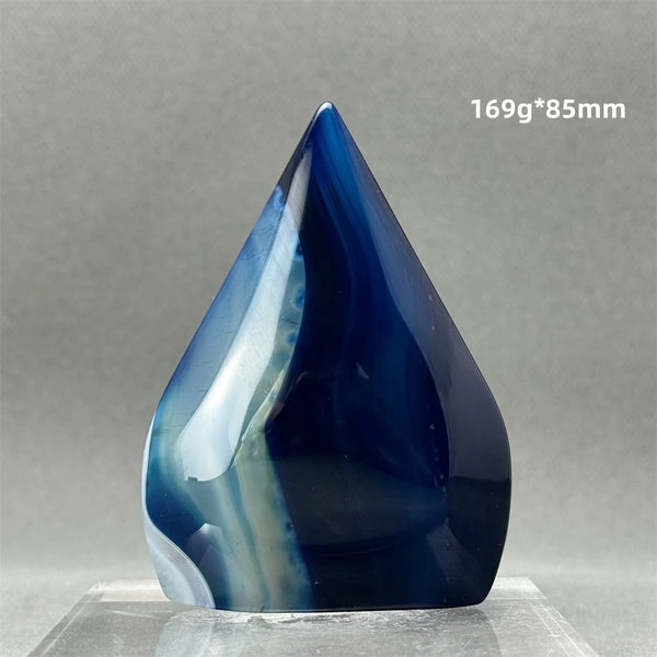 Blue Agate Torch-ToShay.org