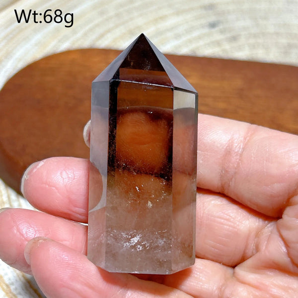 Smokey Rainbow Quartz Point-ToShay.org