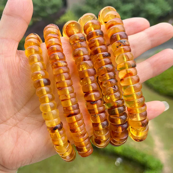Yellow Amber Bracelet-ToShay.org