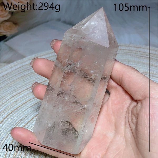 Clear Rainbow Quartz Point-ToShay.org