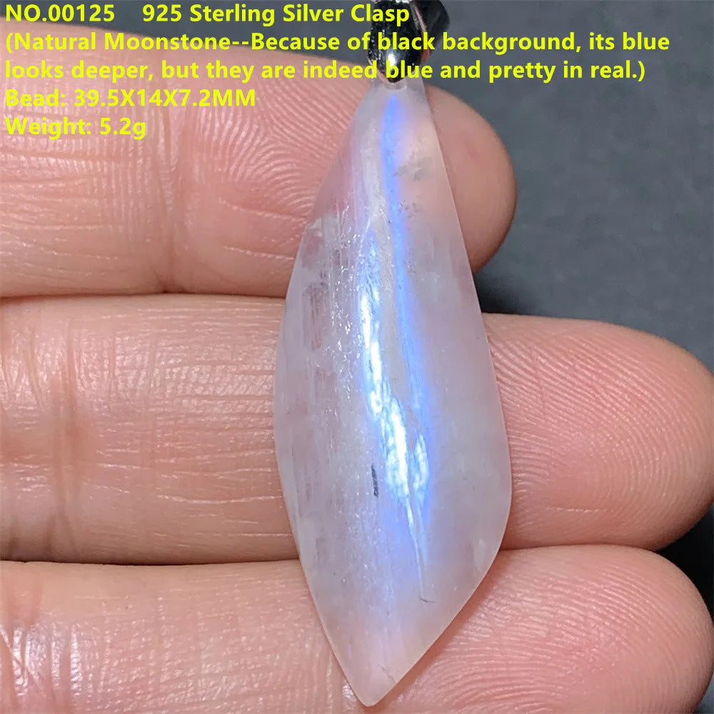 Blue Light Moonstone Pendants-ToShay.org