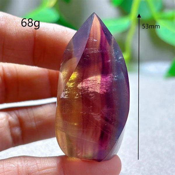 Rainbow Fluorite Flame-ToShay.org