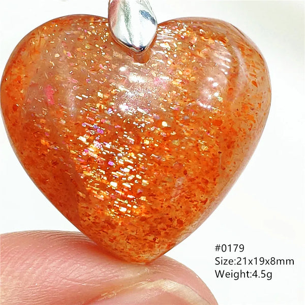 Orange Sunstone Pendant-ToShay.org
