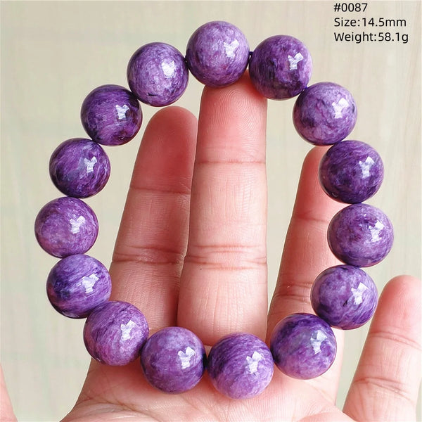 Purple Charoite Bracelet-ToShay.org