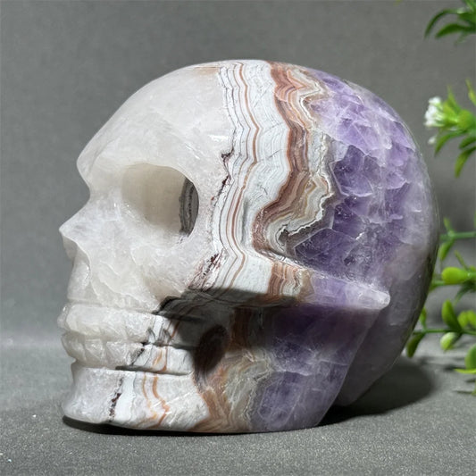 Purple Dream Amethyst Skull-ToShay.org