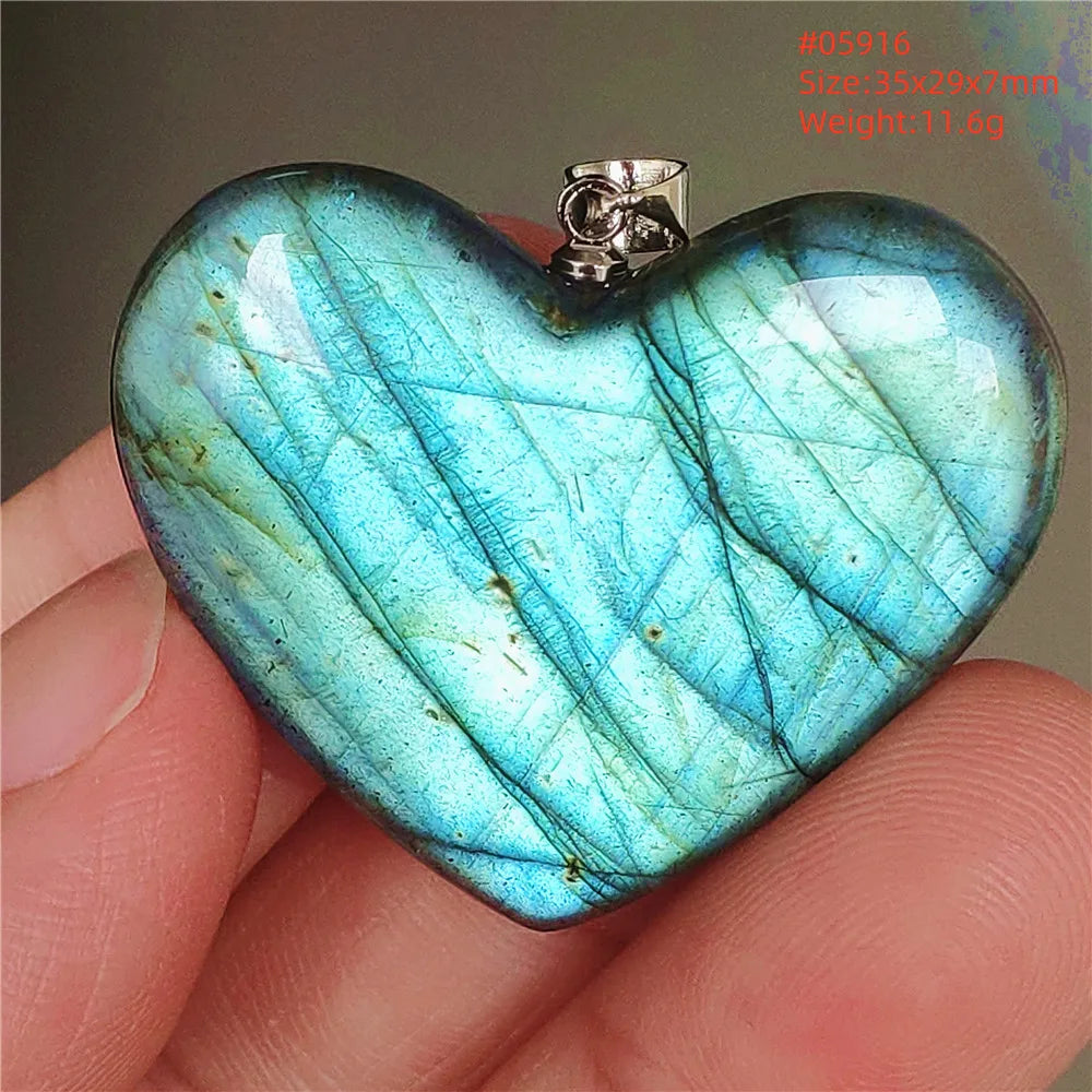 Blue Light Labradorite Pendant-ToShay.org