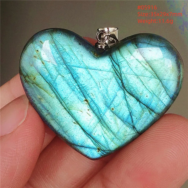 Blue Light Labradorite Pendant-ToShay.org