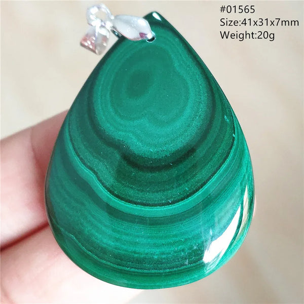 Green Malachite Pendant-ToShay.org