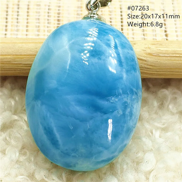 Blue Larimar Pendant-ToShay.org