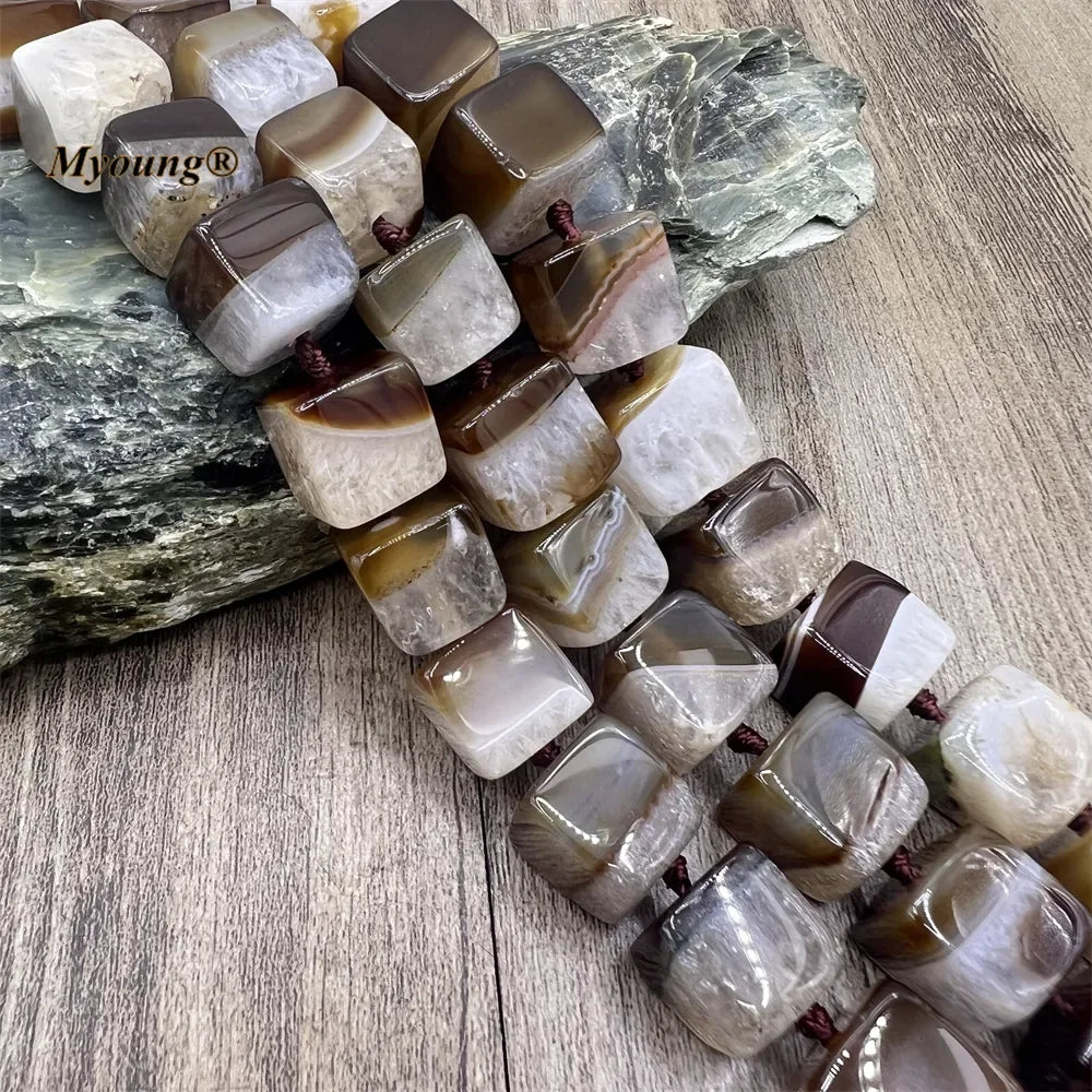 Black White Agate Beads-ToShay.org