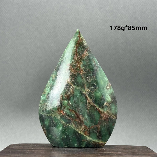 Green Emerald Jasper Torch-ToShay.org