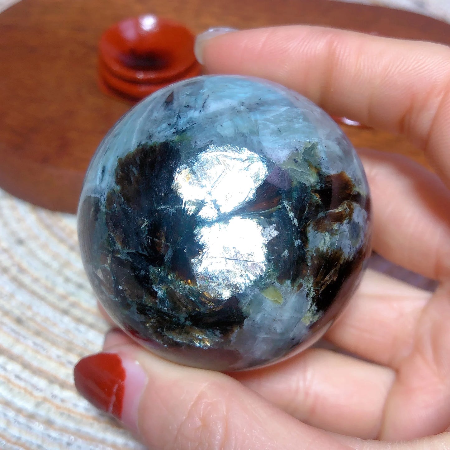 Gold Flash Phlogopite Balls-ToShay.org
