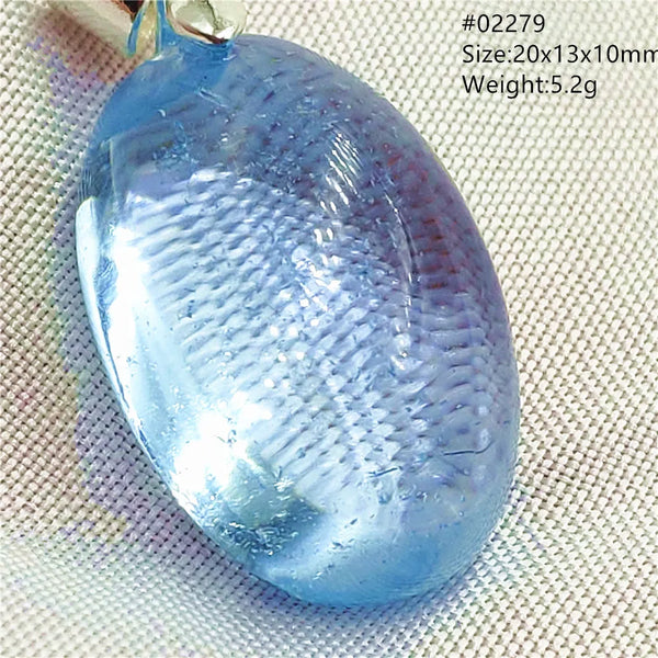 Blue Topaz Crystal Pendant-ToShay.org