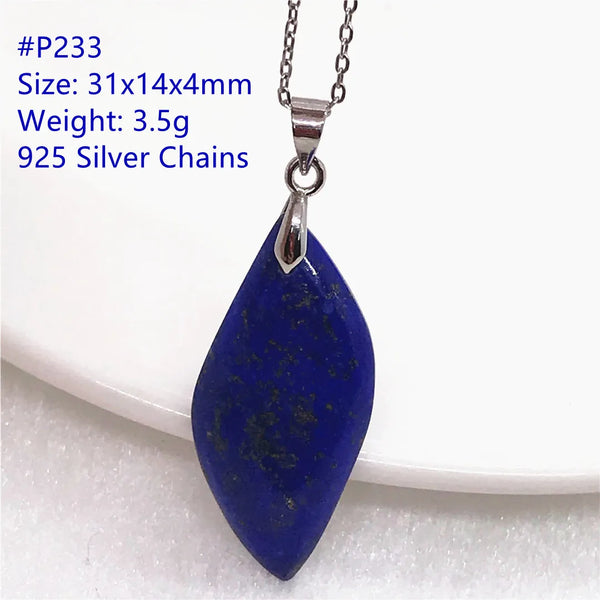 Blue Lapis Lazuli Pendant-ToShay.org