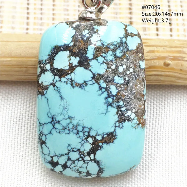 Blue Turquoise Pendant-ToShay.org