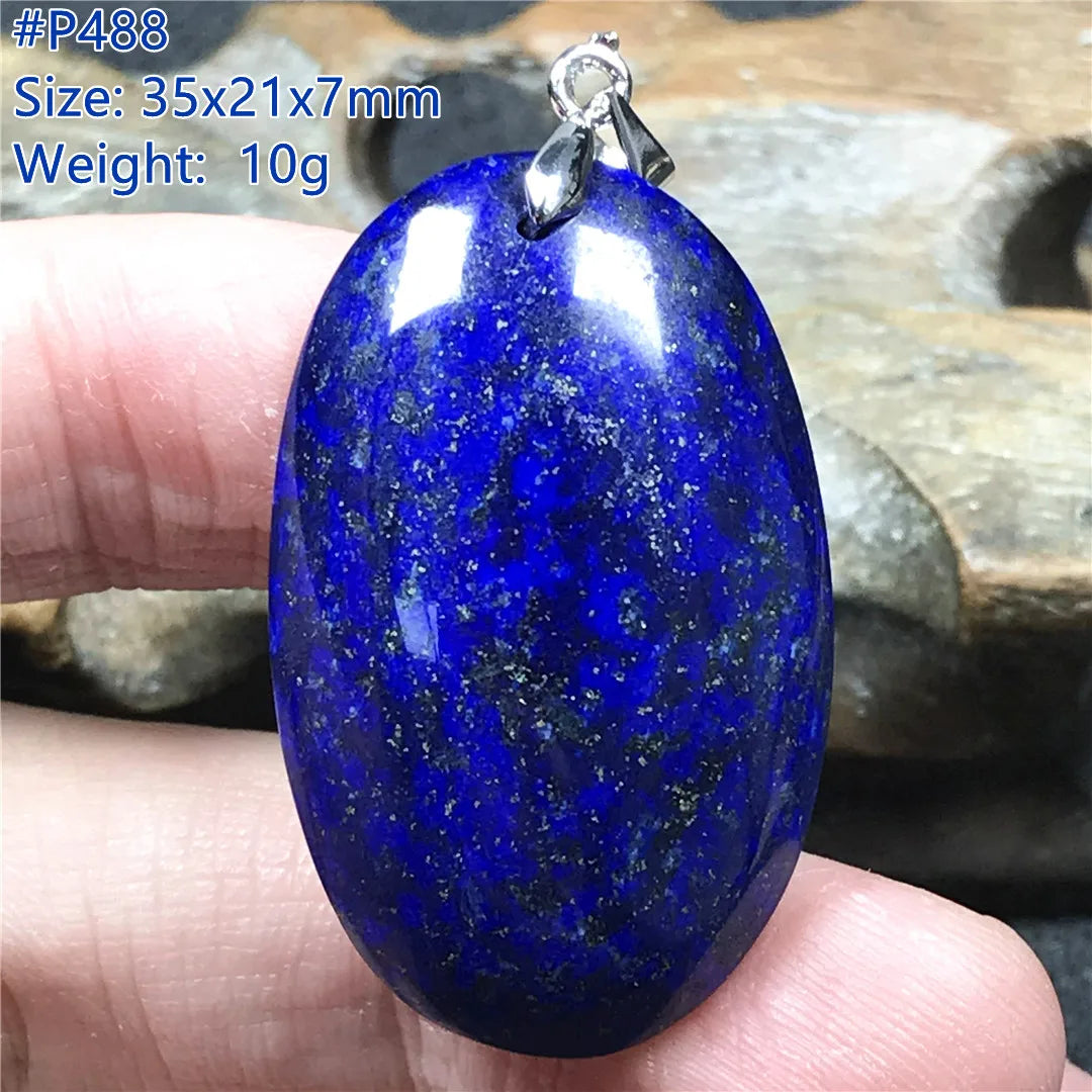 Blue Lapis Lazuli Pendant-ToShay.org