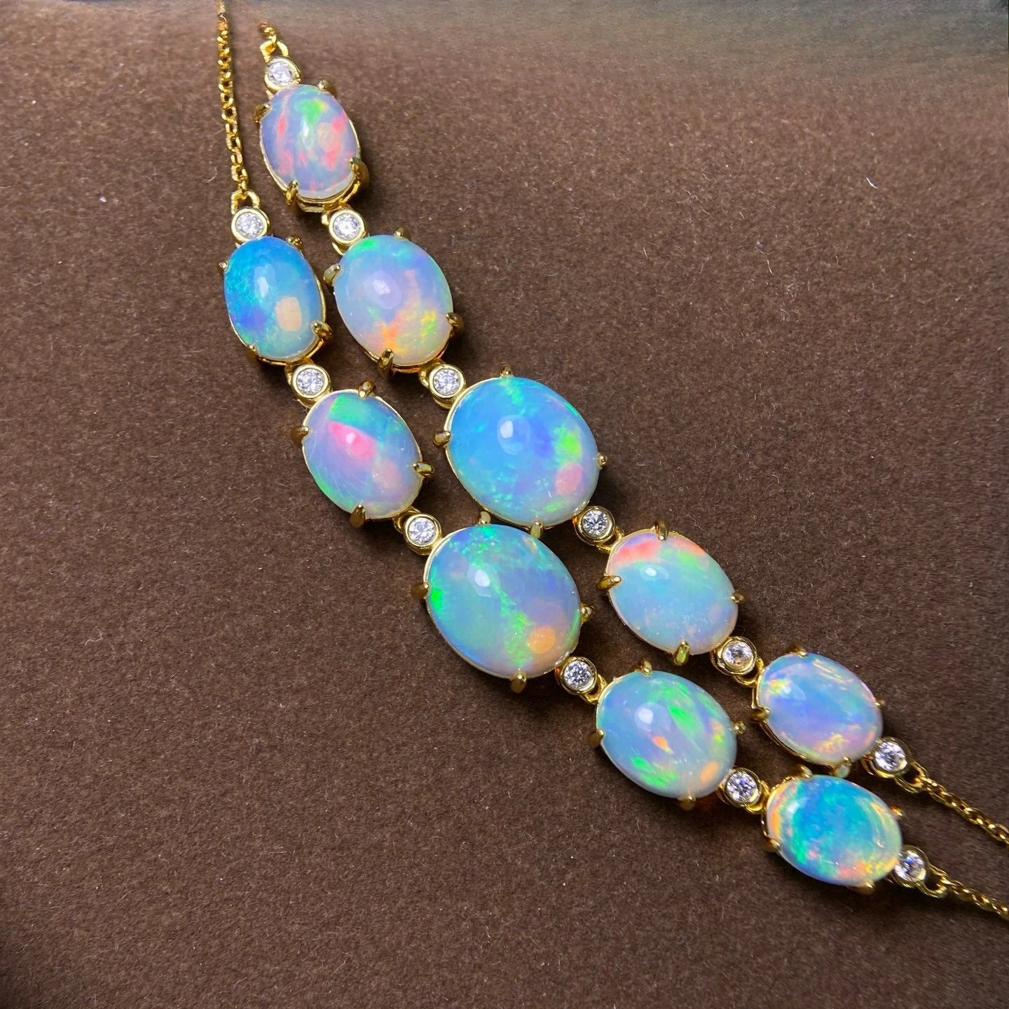 White Opal Bracelet-ToShay.org