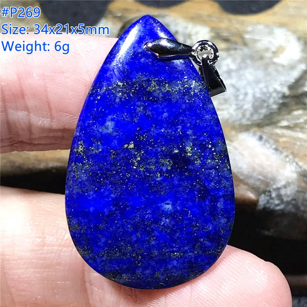 Blue Lapis Lazuli Pendant-ToShay.org