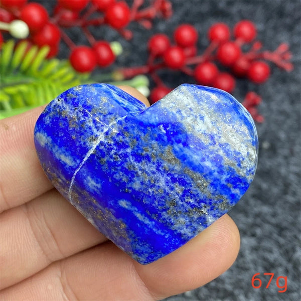 Blue Lapis Lazuli Hearts-ToShay.org