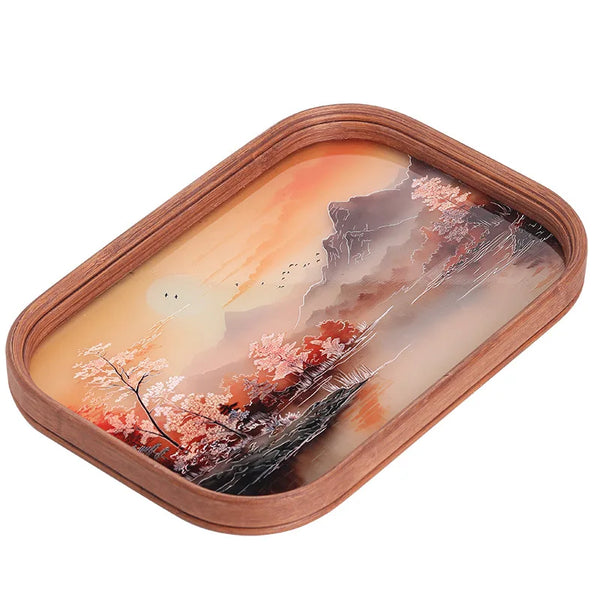Bamboo Tea Tray-ToShay.org