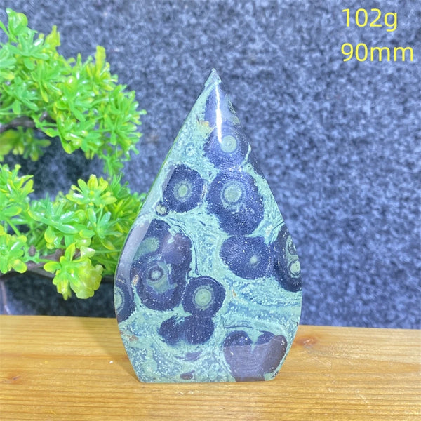 Blue Malachite Crystal Torch-ToShay.org