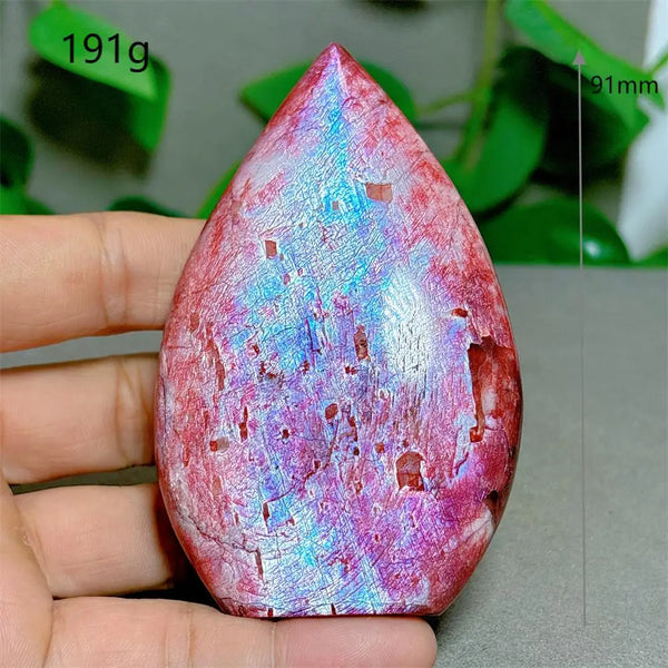 Red Moonstone Crystal Flame-ToShay.org