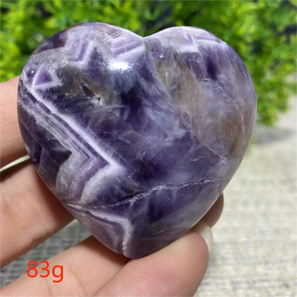 Purple Dream Amethyst Heart-ToShay.org