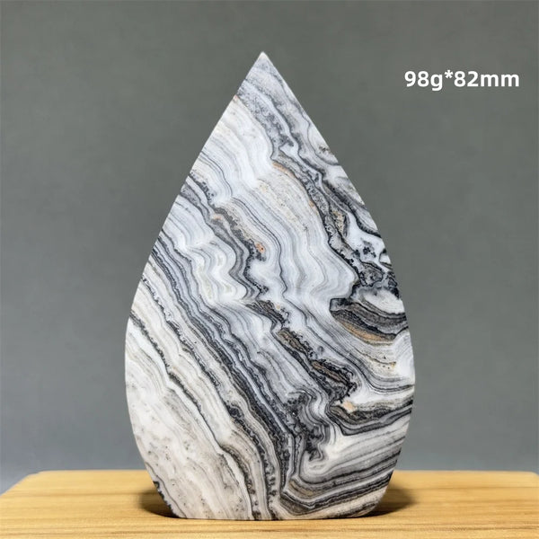 Black Striped Agate Torch-ToShay.org