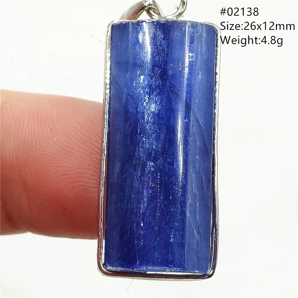 Blue Kyanite Cat Eye Pendant-ToShay.org