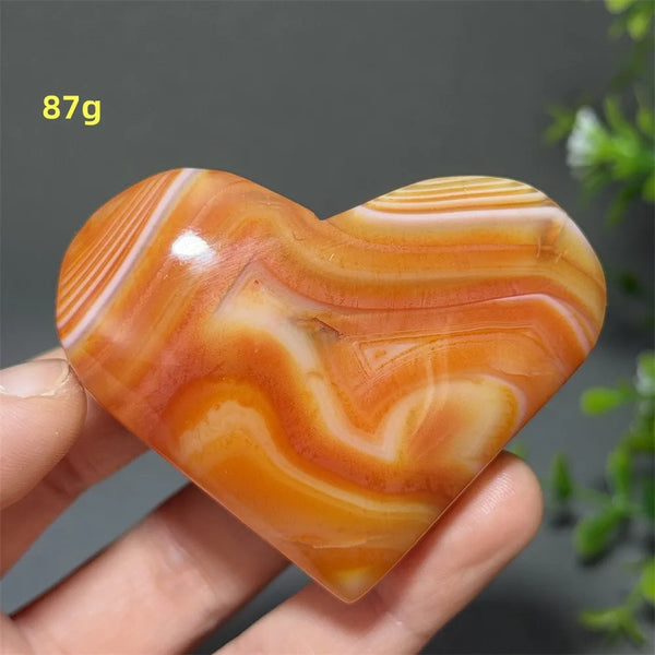 Red Agate Heart-ToShay.org