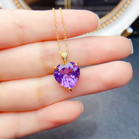 Purple Amethyst Pendant-ToShay.org