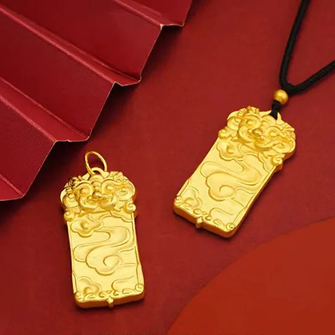 Gold Clouds Pendant-ToShay.org