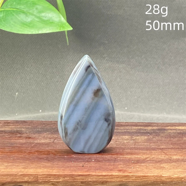 Black Silk Striped Agate Torch-ToShay.org
