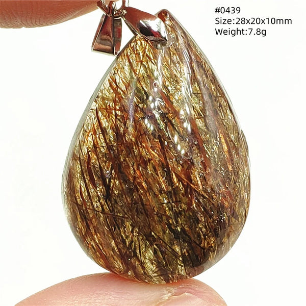 Black Rutilated Copper Quartz-ToShay.org