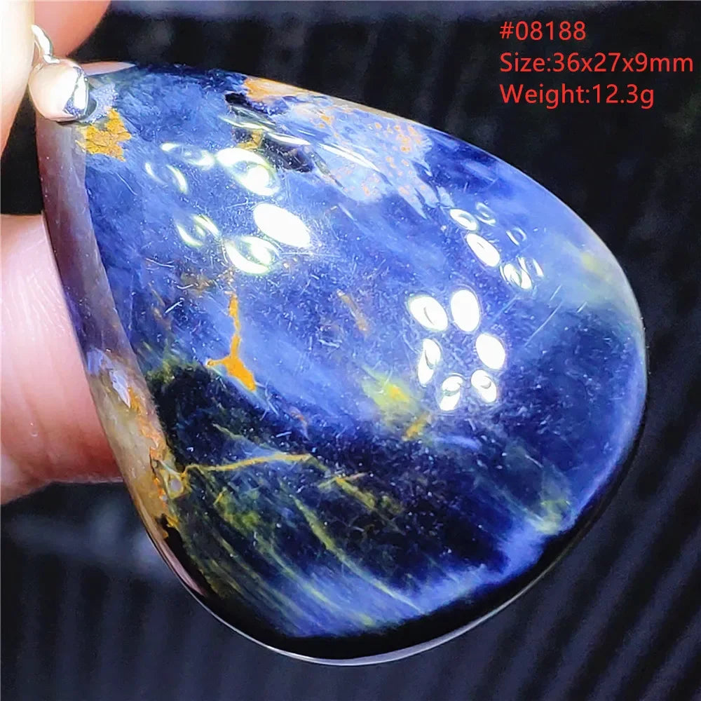 Blue Pietersite Pendant-ToShay.org