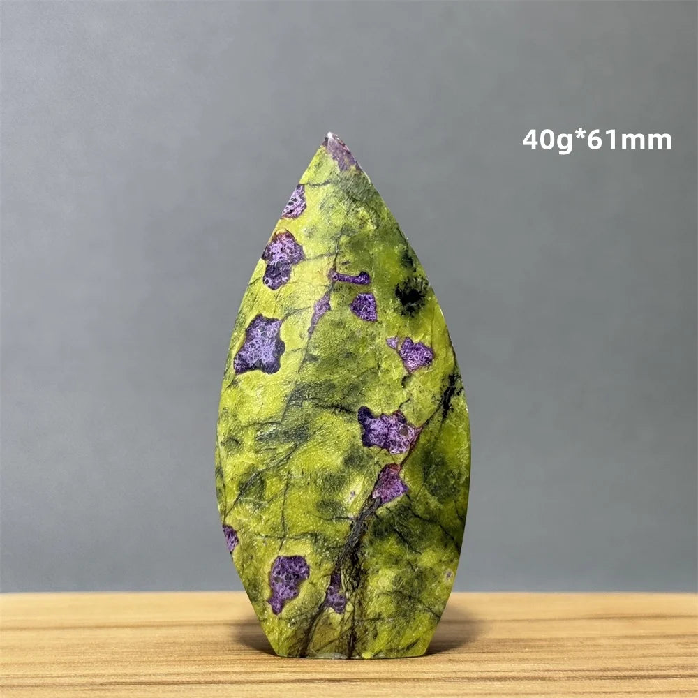 Green Atlantasite Flame-ToShay.org