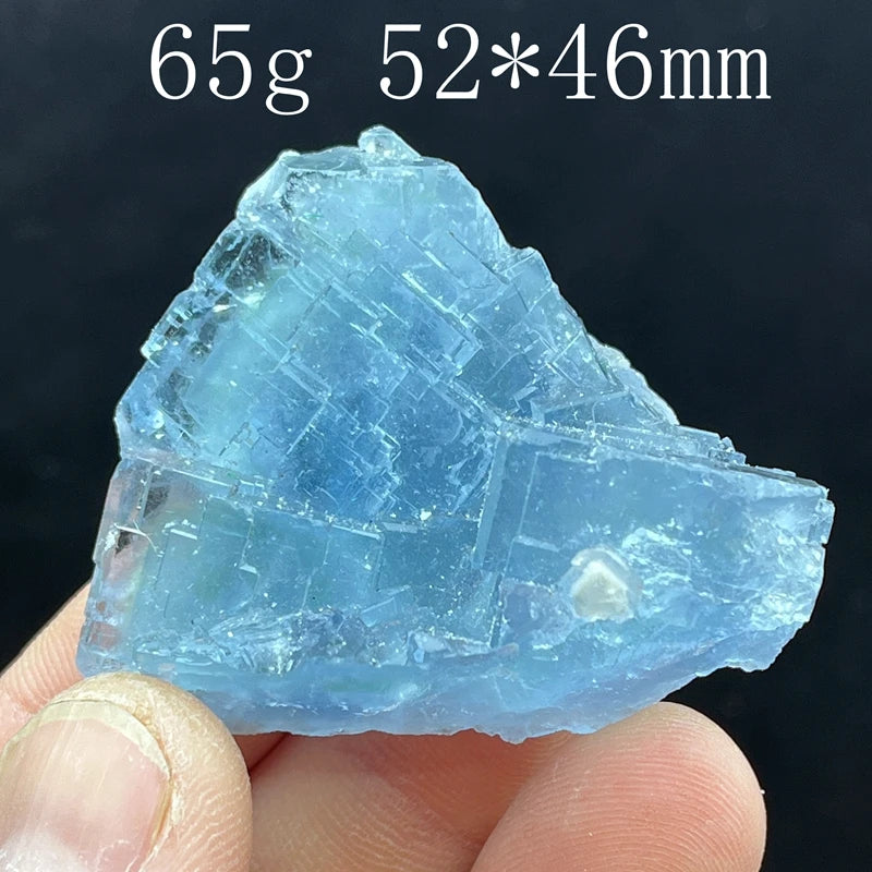 Blue Fluorite Crystal-ToShay.org