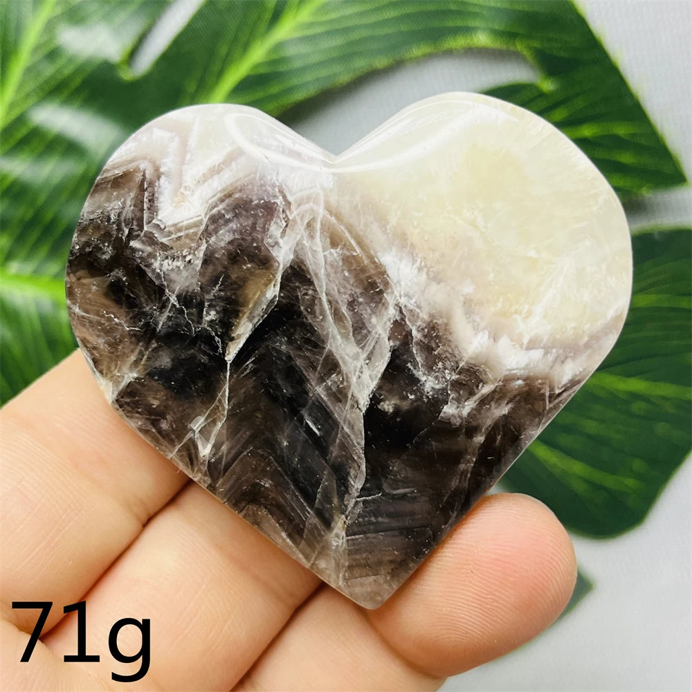 Purple Agate Amethyst Heart-ToShay.org