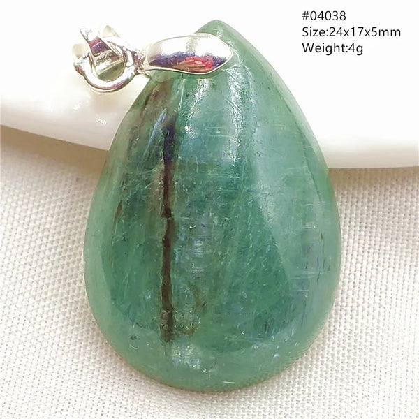Green Blue Kyanite Pendant-ToShay.org