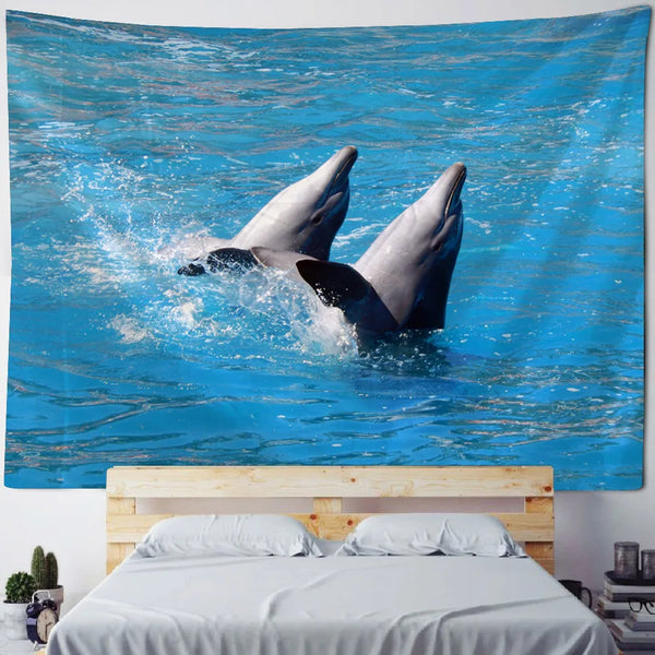 Dolphin Tapestry-ToShay.org