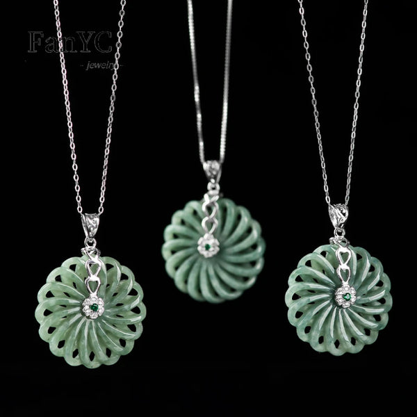 Green Jadeite Peace Buckle-ToShay.org